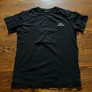 M/sf/t Madminds Black T-Shirt Size L Summer Sucks Beach Graphic Tee Streetwear